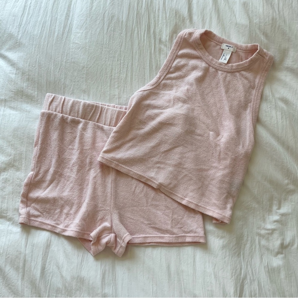Women's Pink Sleepwear Set